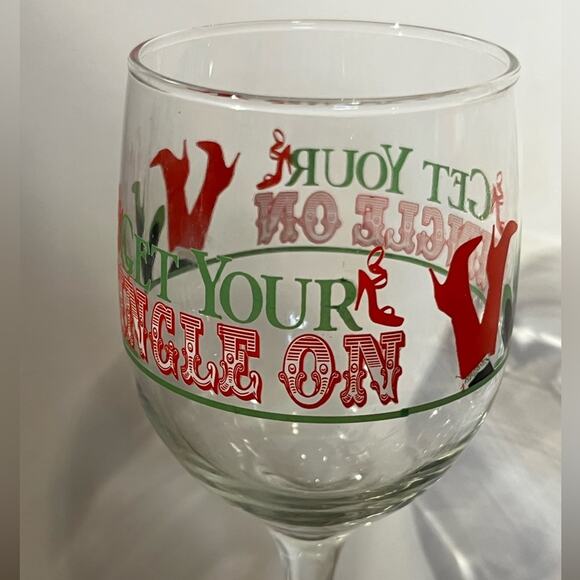 NWOT Christmas wine glasses, set of 4 - Picture 6 of 8